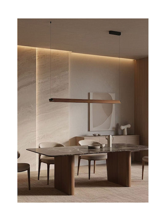 VK Lighting Κρεμαστό Φωτιστικό LED με Θερμό Λευκό Φως VK/04679/PE/D/WW-BW/W 75169-026775 - μικρογραφία 2